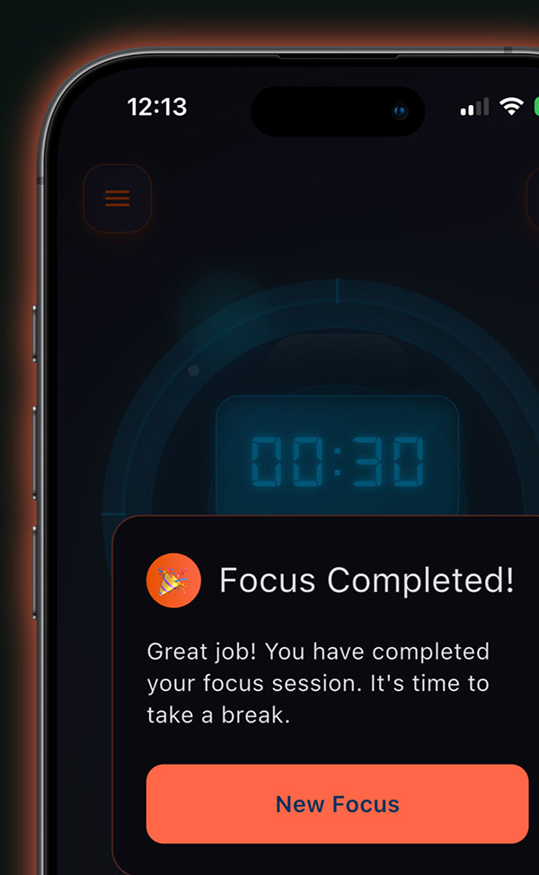 Celebrate completion